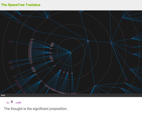 SpaceTree Tractatus app